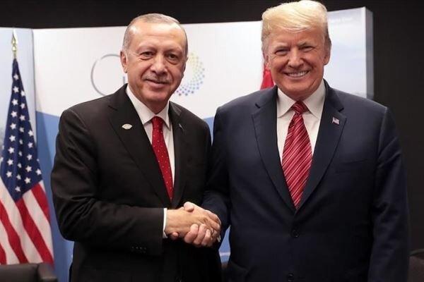 گفتگوی تلفنی اردوغان و ترامپ پیرامون تحولات سوریه