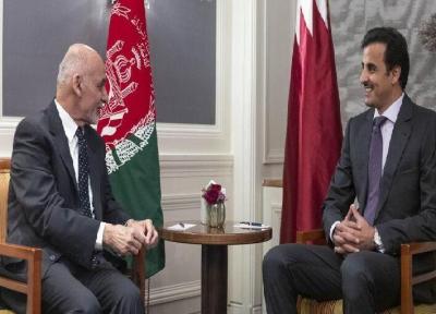 خبرنگاران امیر قطر بر ادامه کوشش برای توافق صلح میان طالبان و دولت افغانستان تأکید کرد