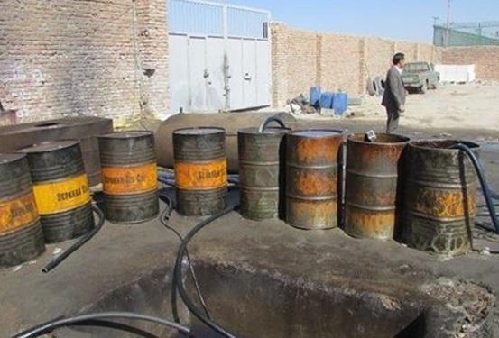 سرقت از خط لوله اصلی پالایشگاه نفتی تهران تبریز، باغی در ملارد راه دسترسی سارقان نفتی