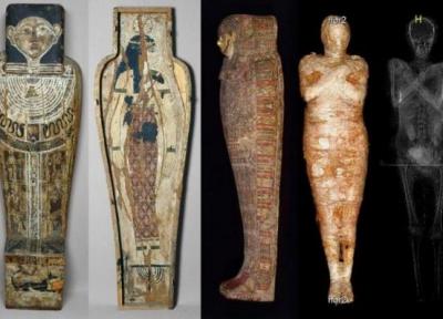 کشف مومیایی زن باردار مصری