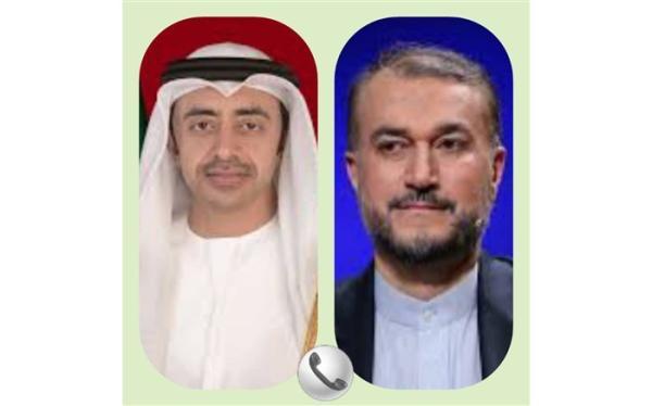 تور دبی: گفتگو تلفنی وزرای امور خارجه جمهوری اسلامی ایران و امارات