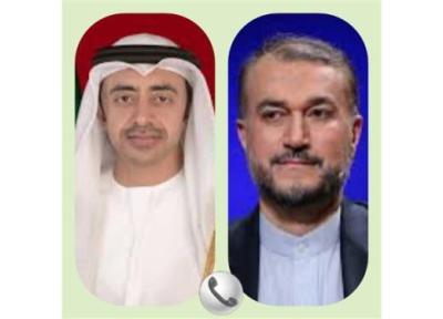 تور دبی: گفتگو تلفنی وزرای امور خارجه جمهوری اسلامی ایران و امارات