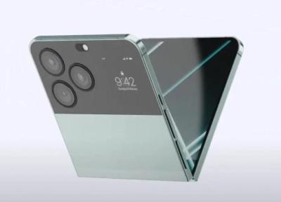 اپل در حال آماده سازی یک آیفون تاشو عمودی است